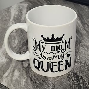 My Mom is my Queen Mug Gift, w/ free gift Box, Mothers Day Mug, 11oz